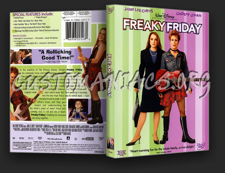 Freaky Friday dvd cover