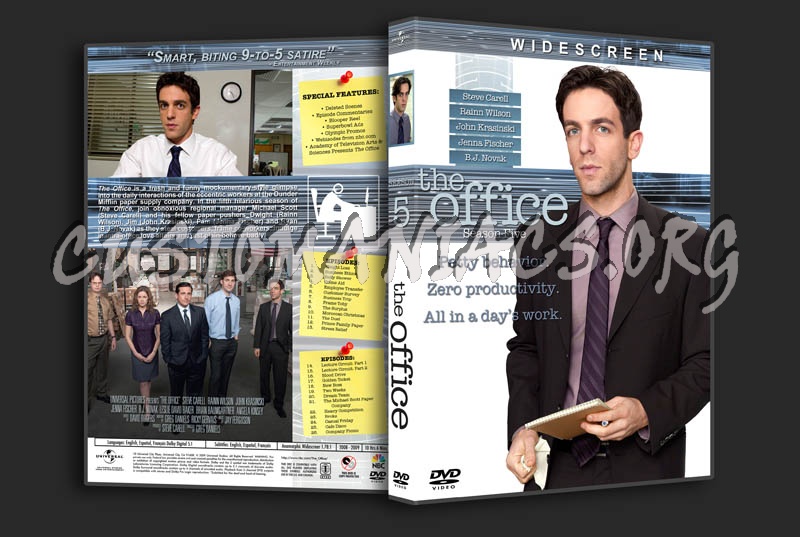 The Office: Seasons 1-5 dvd cover