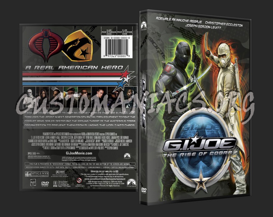 G.I. Joe - The Rise of Cobra dvd cover