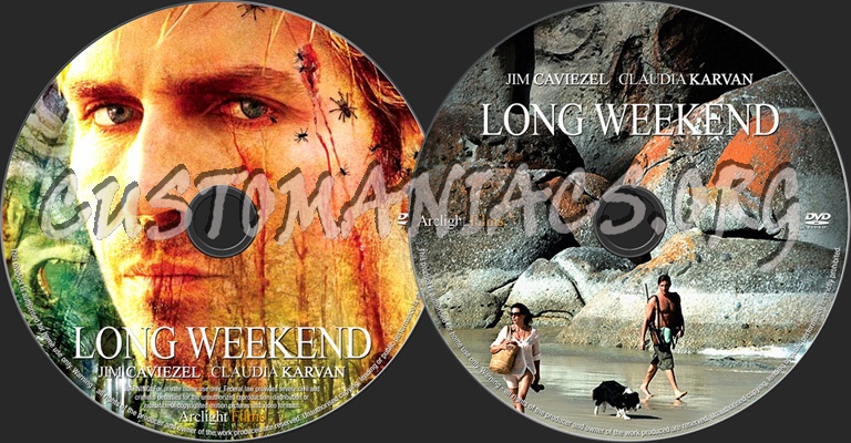 Long Weekend dvd label