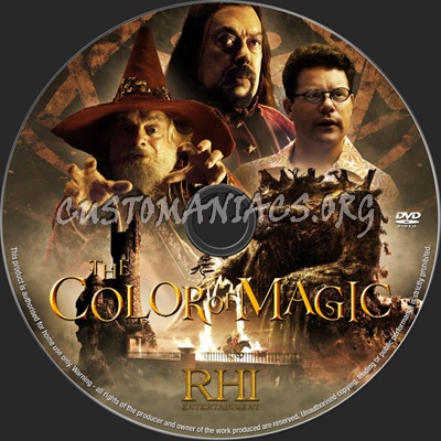 The Color of Magic dvd label