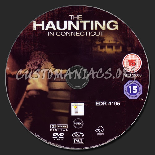 The Haunting in Connecticut dvd label