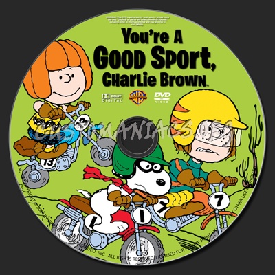 Charlie Brown-Your A Good Sport dvd label