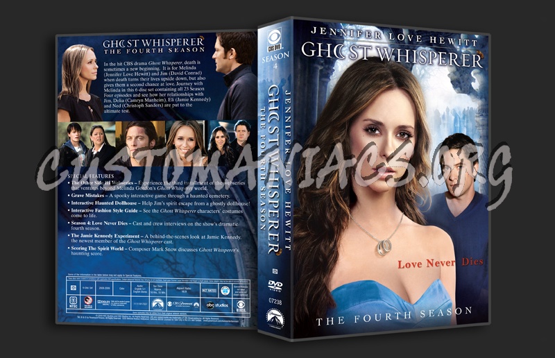 Ghost Whisperer Season 4 dvd cover