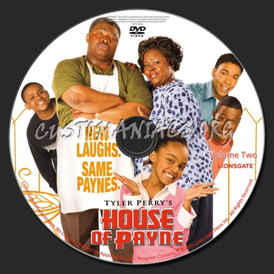 Tyler Perry's House of Payne Volume 2 dvd label