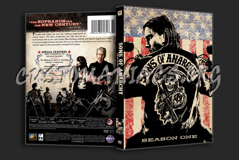 Sons of Anarchy Season 1 dvd cover