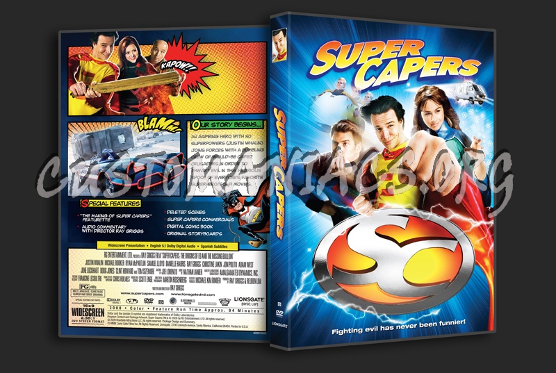 Super Capers dvd cover
