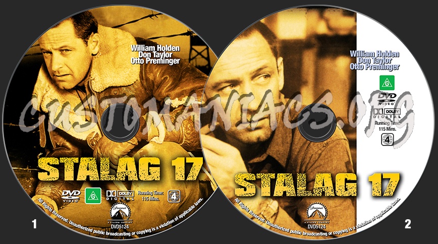 Stalag 17 dvd label
