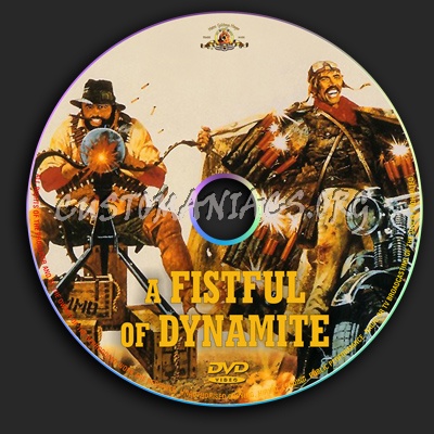 A Fistful Of Dynamite dvd label