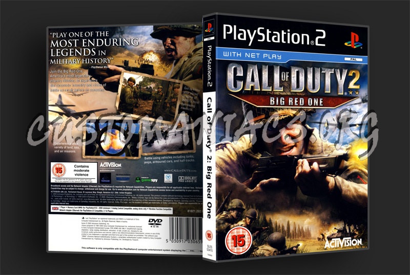 Call Of Duty 2 dvd cover
