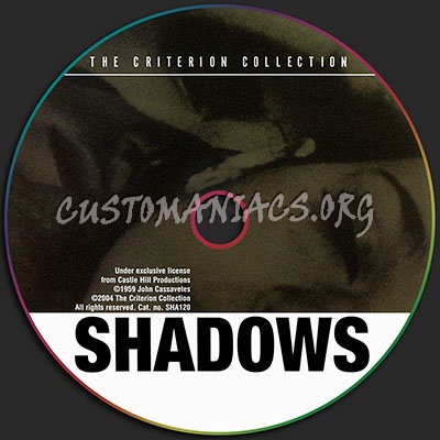 251 - Shadows dvd label