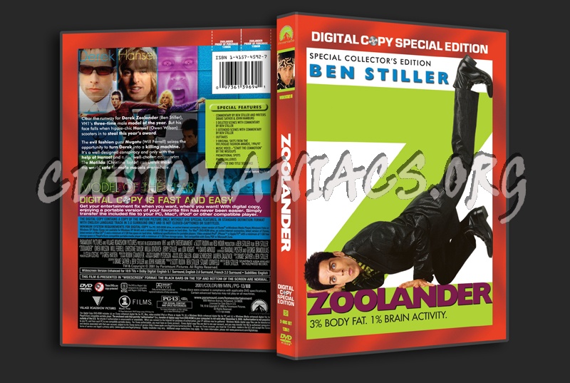Zoolander dvd cover