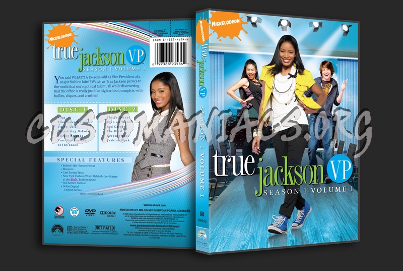 True Jackson VP Season 1 Volume 1 dvd cover