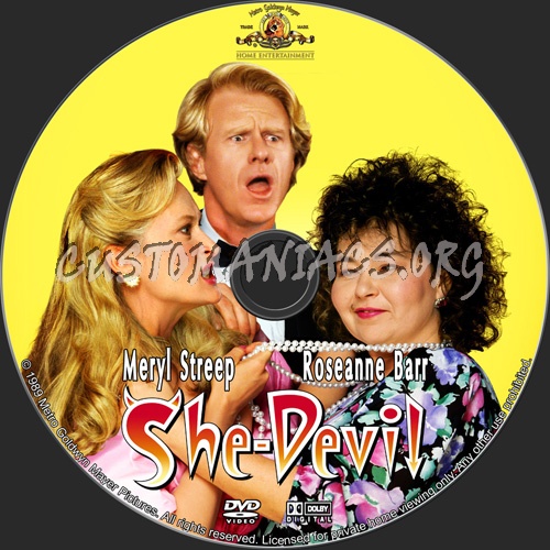 She-Devil dvd label