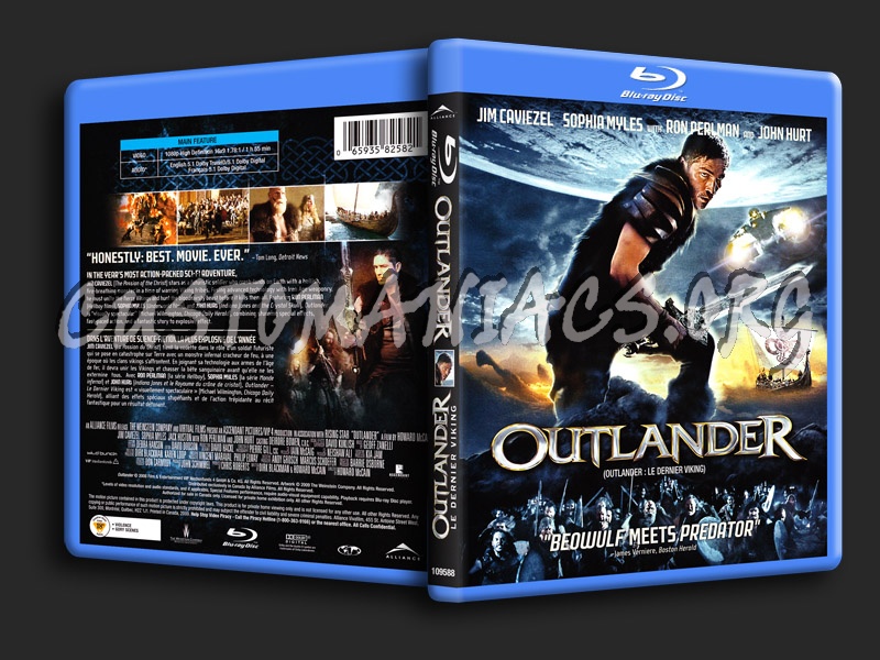 Outlander blu-ray cover