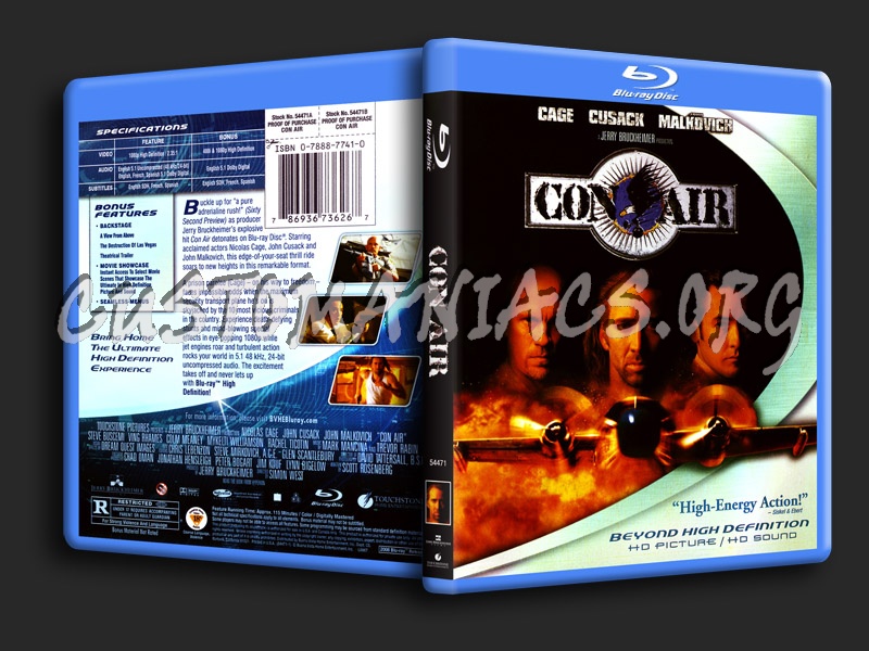 Con Air blu-ray cover