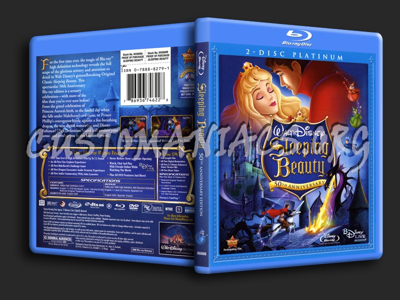 Sleeping Beauty blu-ray cover