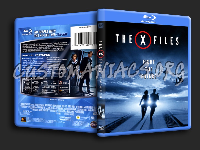 The X-Files: Fight the Future blu-ray cover