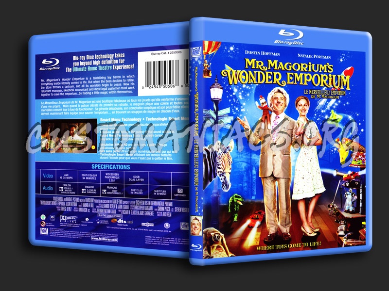 Mr Magorium's Wonder Emporium blu-ray cover