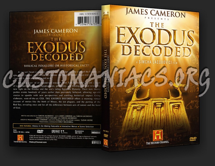 The Exodus Decoded dvd cover