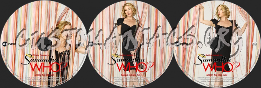 Samantha Who Season 2 dvd label