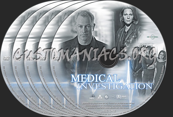 Medical Investigation dvd label