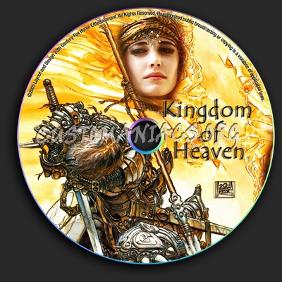 Kingdom of Heaven dvd label
