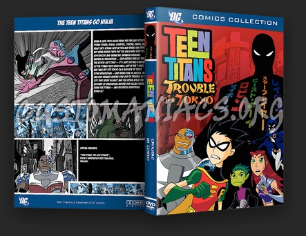 Teen Titans - Trouble In Tokyo dvd cover