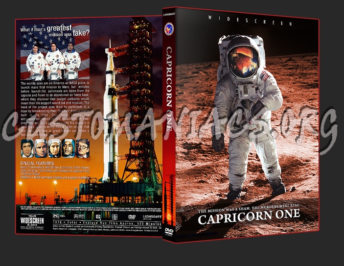 Capricorn One dvd cover