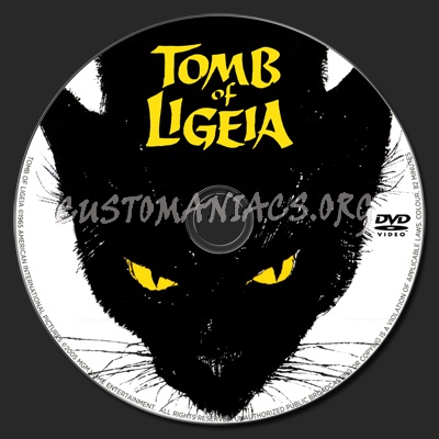 Tomb of Ligeia dvd label