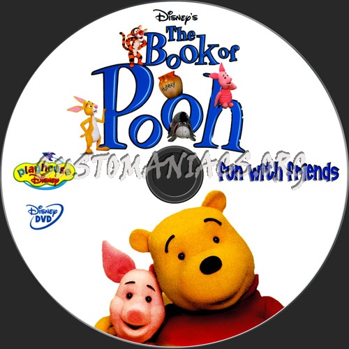 The Book Of Pooh - Fun With Friends dvd label