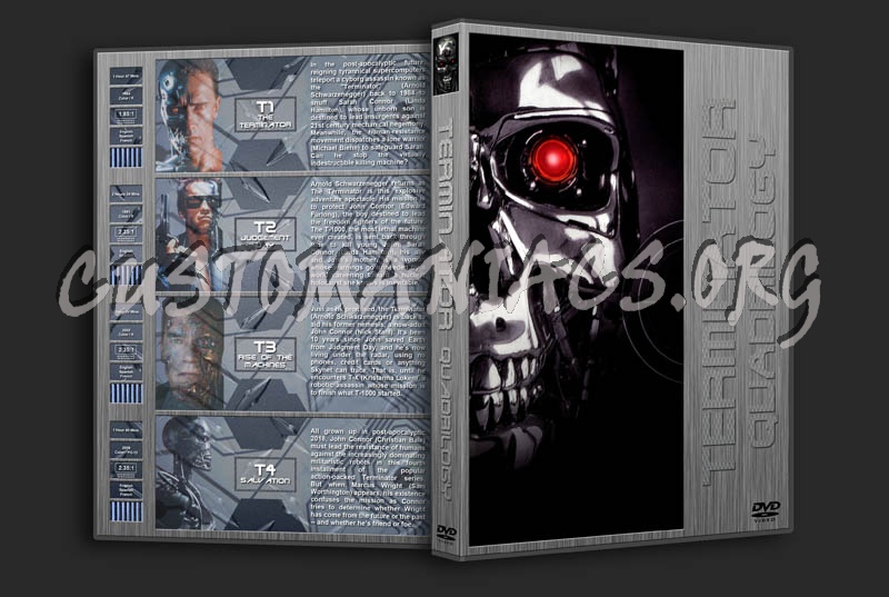 Terminator Quadrilogy dvd cover