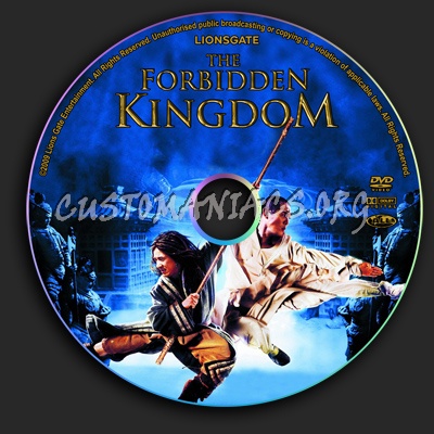 The Forbidden Kingdom dvd label