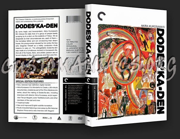 465 - Dodes’ka-den dvd cover