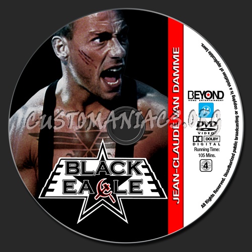 Van Damme Collection - Black Eagle dvd label