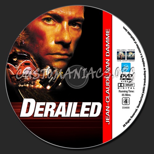 Van Damme Collection - Derailed dvd label