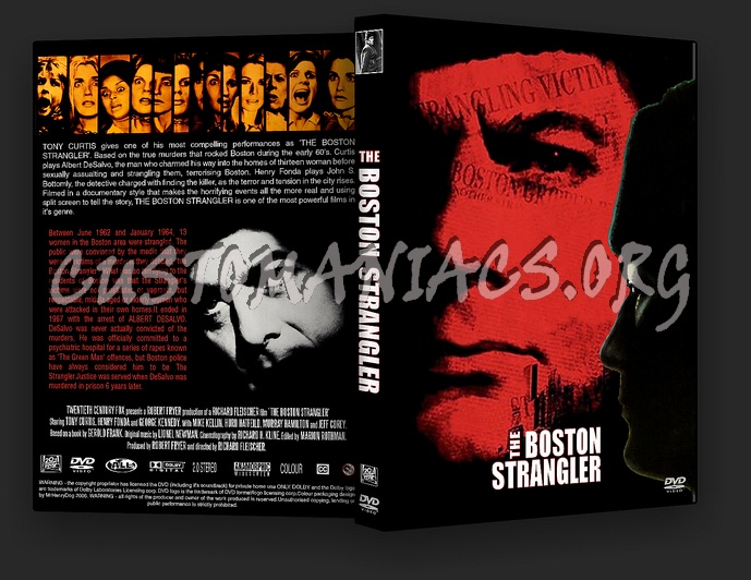 The Boston Strangler dvd cover