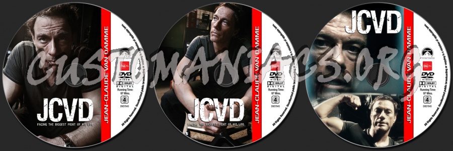 Van Damme Collection - JCVD dvd label