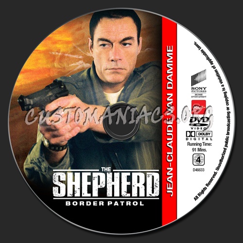 Van Damme Collection - The Shepherd dvd label