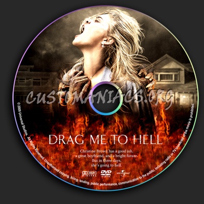 Drag Me To Hell dvd label