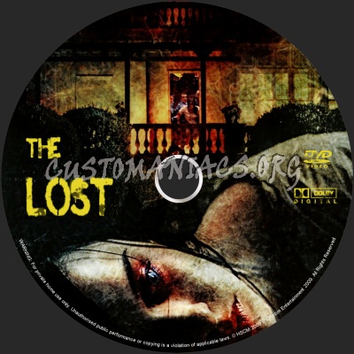 The Lost dvd label