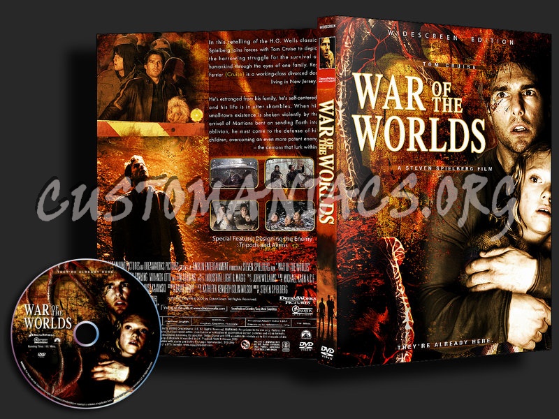 War Of The Worlds dvd cover