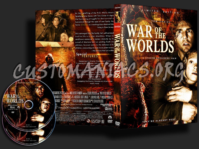 War Of The Worlds : Limited Edition dvd cover