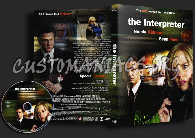 The Interpreter dvd cover