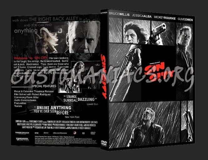 Sin City dvd cover