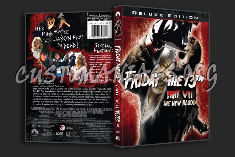 Friday the 13th Part 7: The New Blood dvd cover