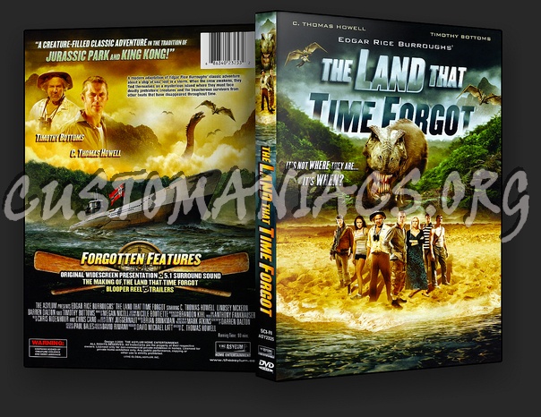 The Land That Time Forgot dvd cover