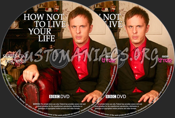 How Not to Live Your Life Season 1 dvd label