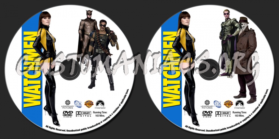 Watchmen dvd label