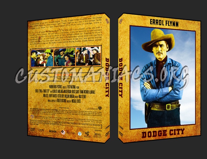 Dodge City 1939 dvd cover